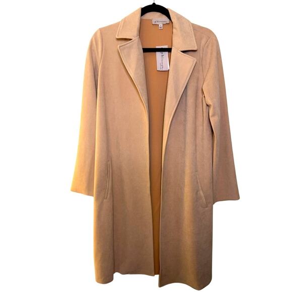 Philosophy Jackets & Blazers - Philosophy Blush Open Front Trench Coat Size S